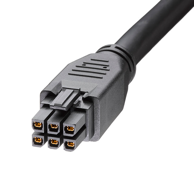 2451360605 by Molex - MEGAFIT 6CKT BLACK 500MM OVERMOL
