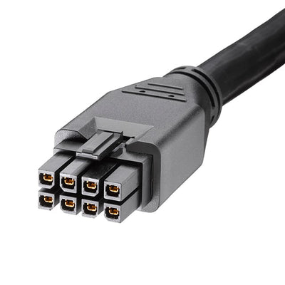 2451360805 by Molex - MEGAFIT 8CKT BLACK 500MM OVERMOL