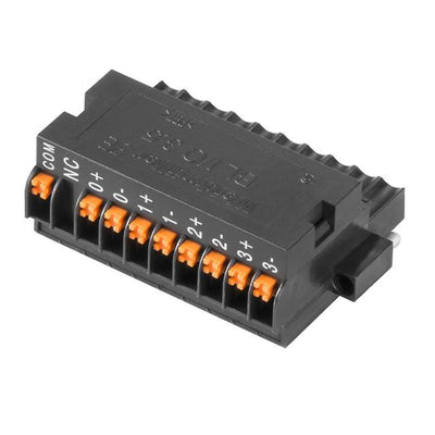 2471390000 by Weidmuller - TERM BLOCK PLUG 10POS STR 3.5MM