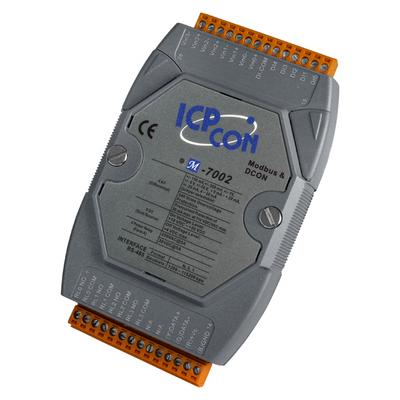 M-7002 by ICP DAS USA INC - I/O MOD 5DIG 4 ANLG 4 REL 10-30V