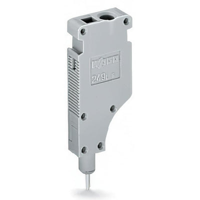 249-145 by WAGO Corporation - L-TYPE END MODULE; MODULAR; WITH