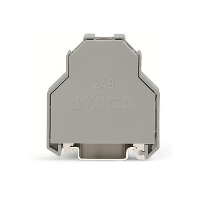 249-197 by WAGO Corporation - SCREWLESS END STOP; 14 MM WIDE;
