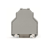 249-197 by WAGO Corporation - SCREWLESS END STOP; 14 MM WIDE;