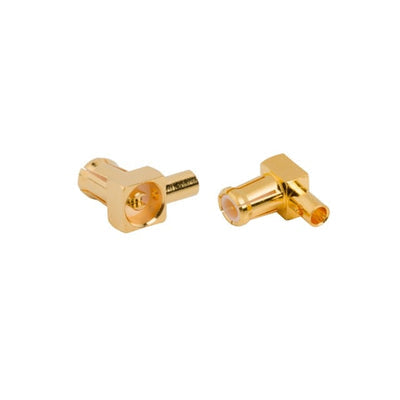 252135-10 by Amphenol RF - CONNECTOR MCX PLUG R/A 50 OHM SOLDER