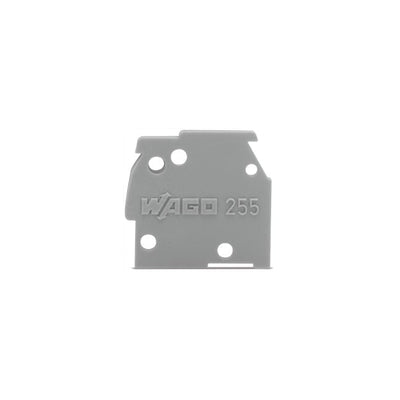 255-700 by WAGO Corporation - END PLATE; SNAP-FIT TYPE; 1 MM T