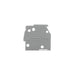 255-100 by WAGO Corporation - END PLATE; SNAP-FIT TYPE; 1 MM T