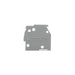 255-100 by WAGO Corporation - END PLATE; SNAP-FIT TYPE; 1 MM T