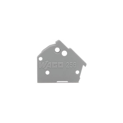 256-300 by WAGO Corporation - END PLATE; SNAP-FIT TYPE; 1 MM T