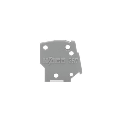 257-700 by WAGO Corporation - END PLATE; SNAP-FIT TYPE; 1 MM T