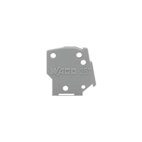 257-400 by WAGO Corporation - END PLATE; SNAP-FIT TYPE; 1 MM T
