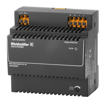 2580260000 by Weidmuller - AC/DC DIN RAIL SUPPLY 24V 96W