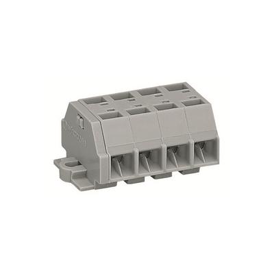 260-204 by WAGO Corporation - 4-CONDUCTOR TERMINAL STRIP; 4-PO