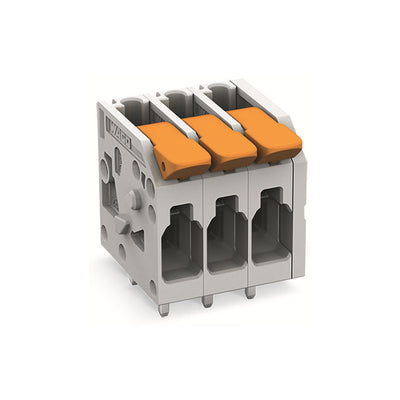 2604-1102/000-004 by WAGO Corporation - PCB TERMINAL BLOCK; LEVER; 4 MM;