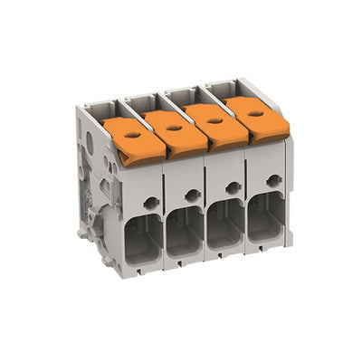 2606-1104/020-000 by WAGO Corporation - PCB TERMINAL BLOCK; LEVER; 6 MM;