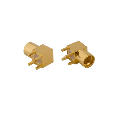 262105-11 by Amphenol RF - MMCX RIGHT ANGLE PCB JACK, THROU