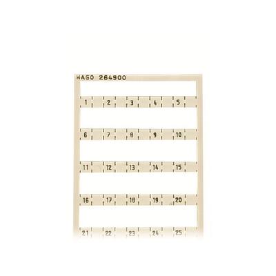 264-900 by WAGO Corporation - MINI-WSB MARKING CARD; AS CARD;