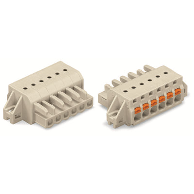 2721-108/031-000 by WAGO Corporation - 1-CONDUCTOR FEMALE PLUG; 100% PR