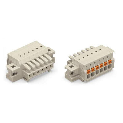 2734-102/031-000 by WAGO Corporation - 1-CONDUCTOR FEMALE PLUG; 100% PR