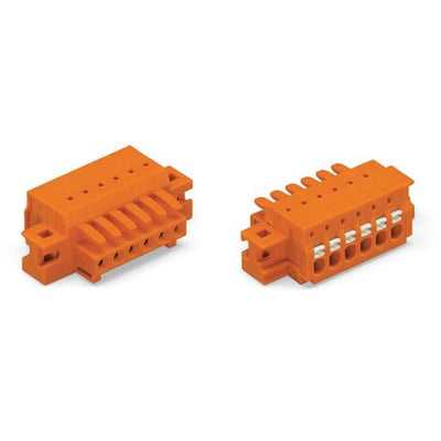 2734-220/031-000 by WAGO Corporation - 1-CONDUCTOR FEMALE PLUG; 100% PR