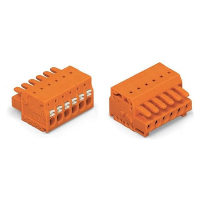 2734-218 by WAGO Corporation - 1-CONDUCTOR FEMALE PLUG; 100% PR