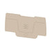 2751080000 by Weidmuller - END PLATE (TERMINALS), 56.9 MM X