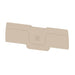 2751100000 by Weidmuller - END PLATE (TERMINALS), 82.1 MM X