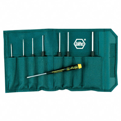 27591 by Wiha - SCREWDRIVER SET HEX W/POUCH 8PC