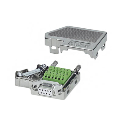 2761871 by Phoenix Contact - CONNECTOR D-SUB RCPT 9POS TERM BLK