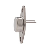 Metalic component on a white background