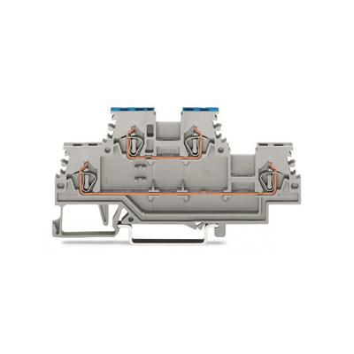 279-513 by WAGO Corporation - DOUBLE-DECK TERMINAL BLOCK; THRO