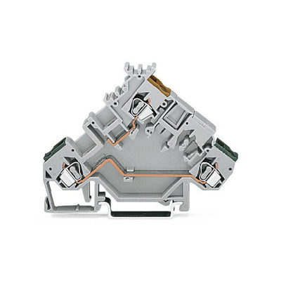 280-555 by WAGO Corporation - 3-CONDUCTOR ACTUATOR SUPPLY TERM