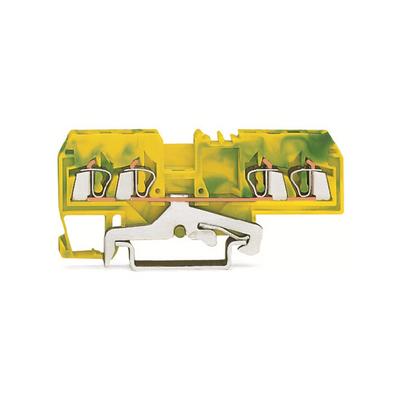 280-677/999-950 by WAGO Corporation - 4-CONDUCTOR GROUND TERMINAL BLOC