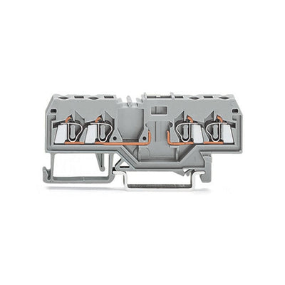 280-816 by WAGO Corporation - 4-CONDUCTOR CARRIER TERMINAL BLO