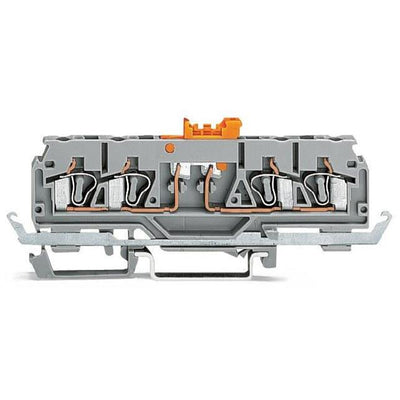 280-884 by WAGO Corporation - 4-CONDUCTOR DISCONNECT/TEST TERM