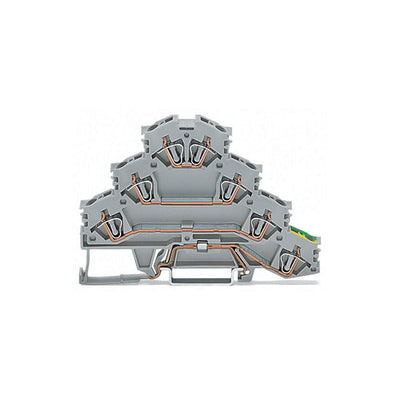 281-530 by WAGO Corporation - QUADRUPLE-DECK RAIL-MOUNTED TERM