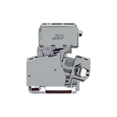 281-613 by WAGO Corporation - 2-CONDUCTOR FUSE TERMINAL BLOCK;