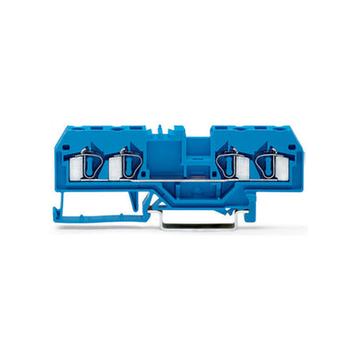 281-654 by WAGO Corporation - 4-CONDUCTOR THROUGH TERMINAL BLO