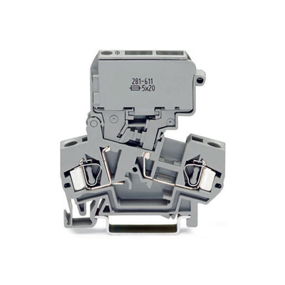 281-612 by WAGO Corporation - 2-CONDUCTOR FUSE TERMINAL BLOCK;