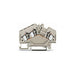 281-998 by WAGO Corporation - 3-CONDUCTOR THROUGH TERMINAL BLO