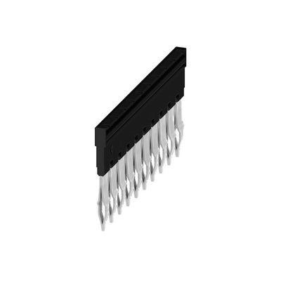 2810830000 by Weidmuller - TERM PLUG-IN 4MM 10POS BK