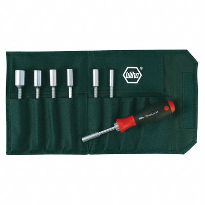 28196 by Wiha - BLADE SET HEX SOCKET W/POUCH 8PC