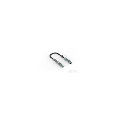 2821313-1 by TE Connectivity - MICROQSFP TO MICROQSFP 0.5M 28A