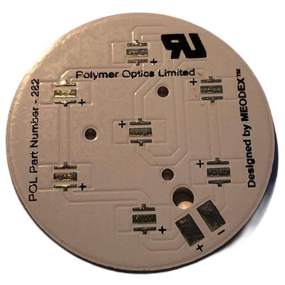 282 by Polymer Optics Ltd. - 3535 7 WAY PCB