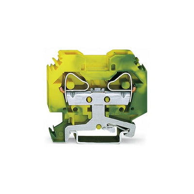 283-107 by WAGO Corporation - 2-CONDUCTOR GROUND TERMINAL BLOC