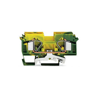283-607 by WAGO Corporation - 2-CONDUCTOR GROUND TERMINAL BLOC