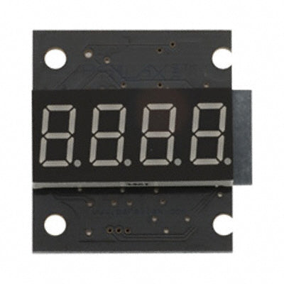 28312 by Parallax Inc. - DISPLAY 7SEG QUAD AMBER MODULE