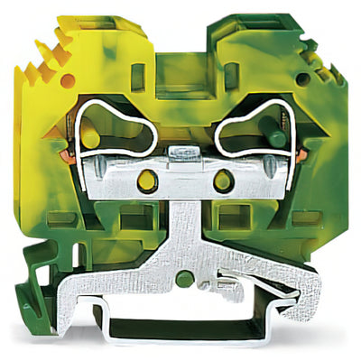 284-107 by WAGO Corporation - 2-CONDUCTOR GROUND TERMINAL BLOC