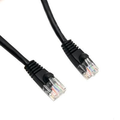 267-003BK-RH by FIRST CABLE LINE INC. - CAT6 SNAG FREE MOLD BLACK 3FT