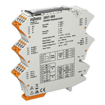 2857-569 by WAGO Corporation - SINGLE-PHASE POWER SIGNAL CONDIT