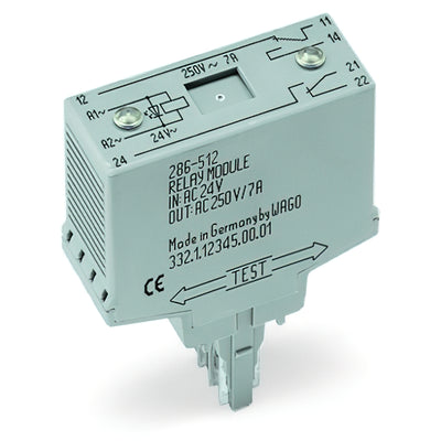 286-312/004-000 by WAGO Corporation - RELAY GEN PURPOSE DPDT 5A 24V